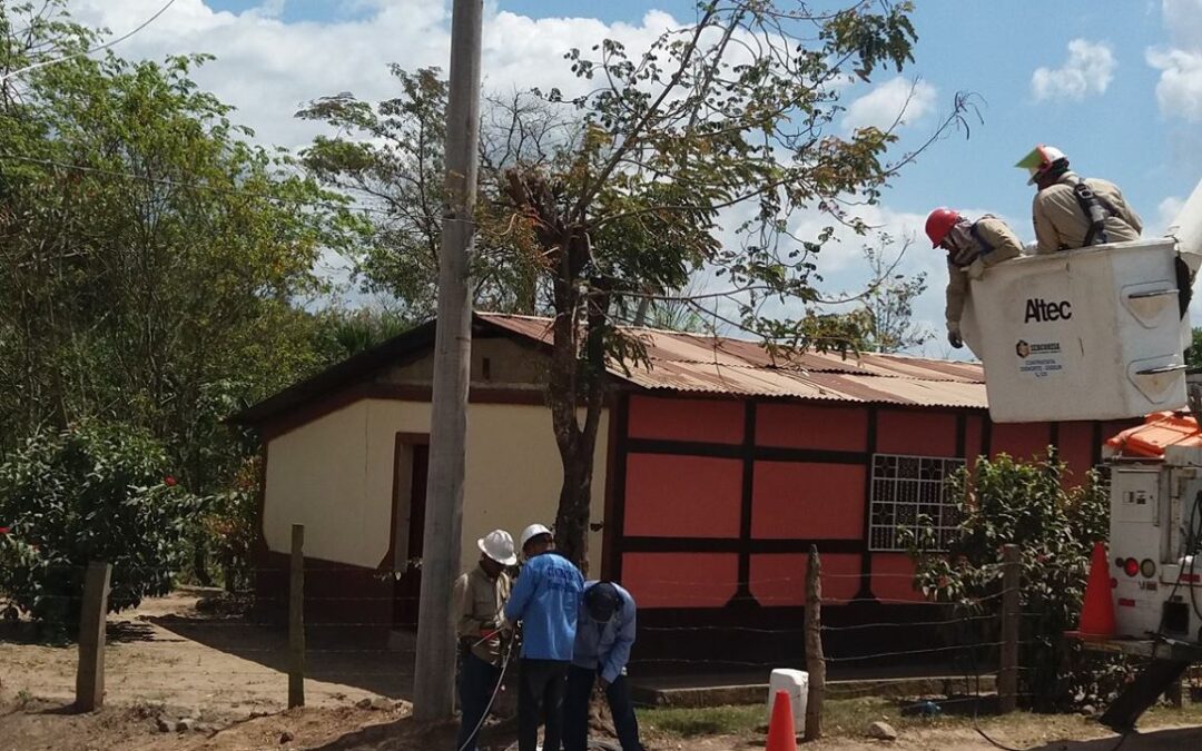 Trabajos de Obras Eléctricas en Panalí Quilalí